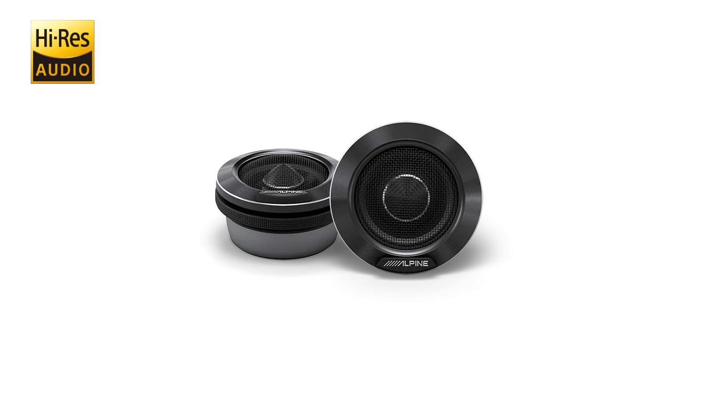 ALPINE HDZ-65C Status Hi-Res 6.5" 2-Way Component Speaker Set