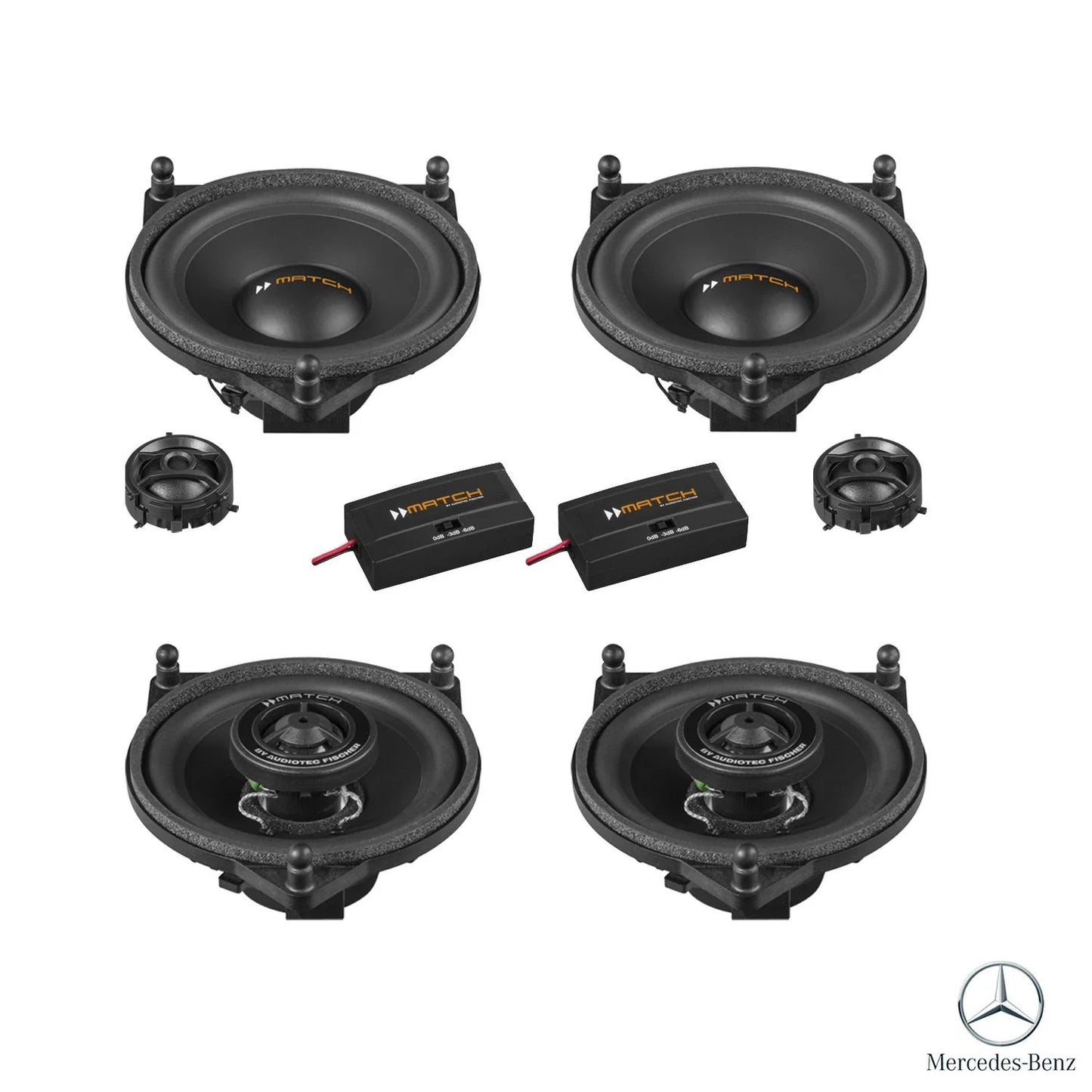 Mercedes E-Class W213 - Speaker Upgrade Package | MATCH UP PnP