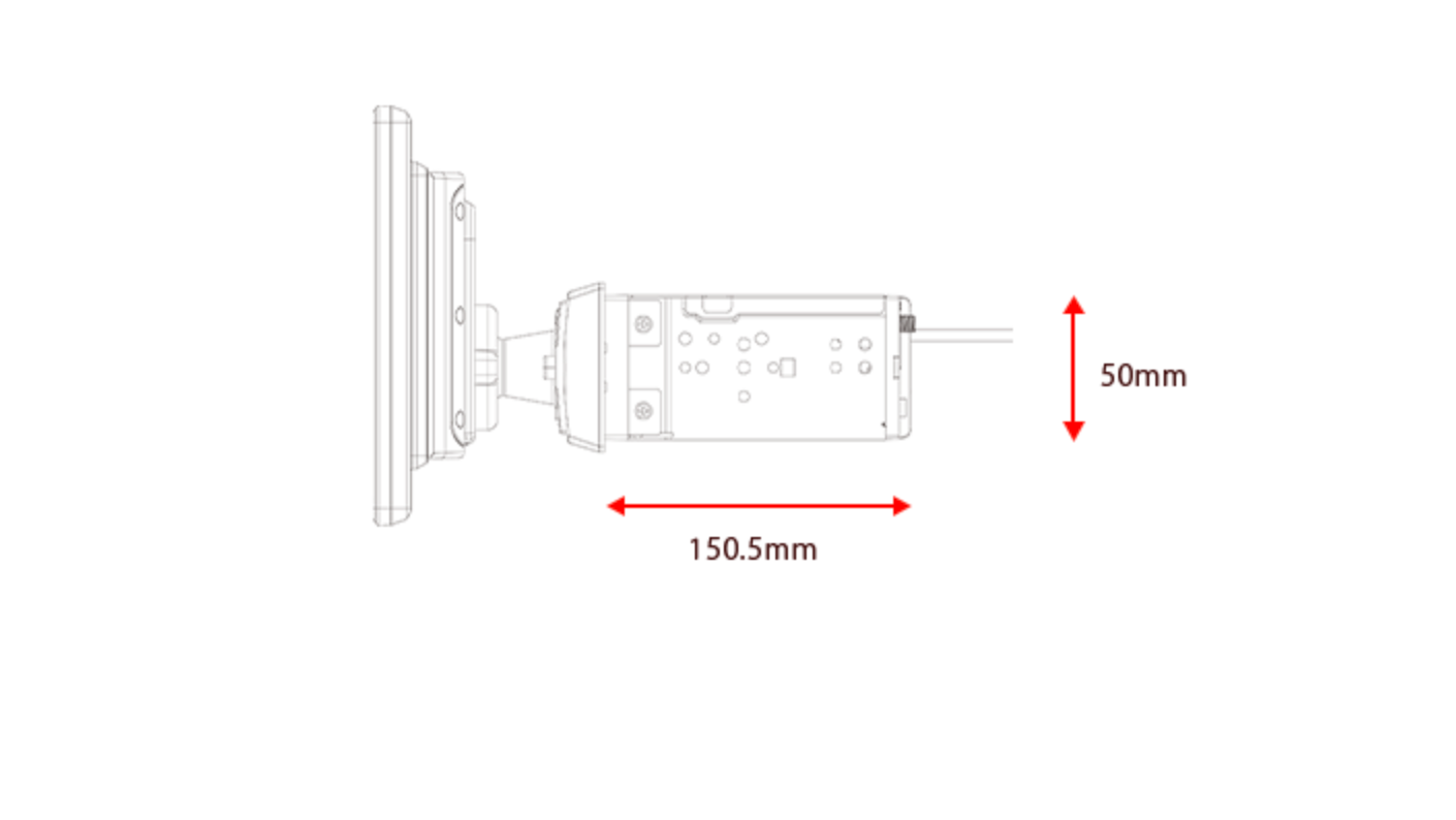 Kenwood DMX7412XDS 11.6″ HD Touchscreen Receiver w/ Wireless Apple CarPlay & Android Auto