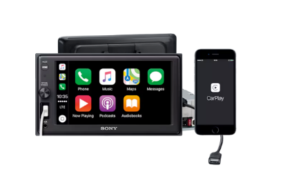 Sony XAV-AX1000 6.2" Media Receiver w/ Wired Apple CarPlay