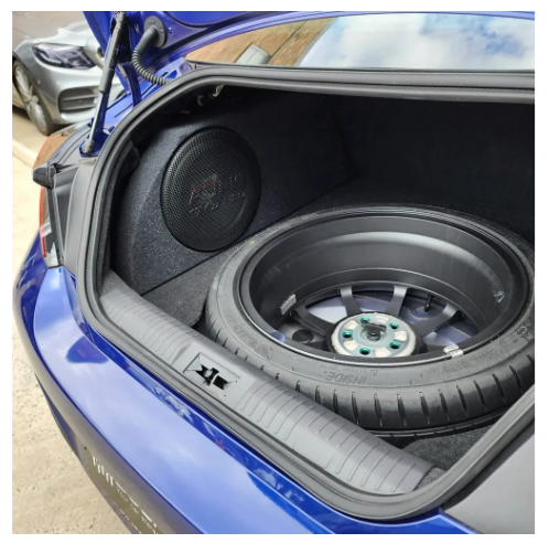BASSER Subaru BRZ / Toyota GT86, GR86 L - 10" Fit-Box Subwoofer Enclosure 15L Left Side