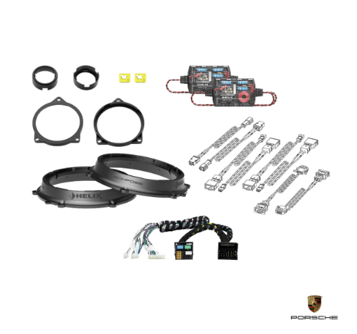 Porsche Macan 95B - Speaker DSP Amplified Package | HELIX Ci3
