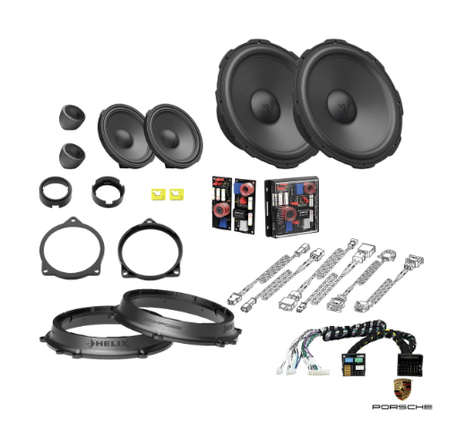 Porsche Macan 95B - Front Speaker DSP Amplified Package | HELIX Ci7