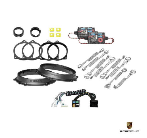 Porsche 911 (992) - Speaker DSP Amplified Package | HELIX Ci3