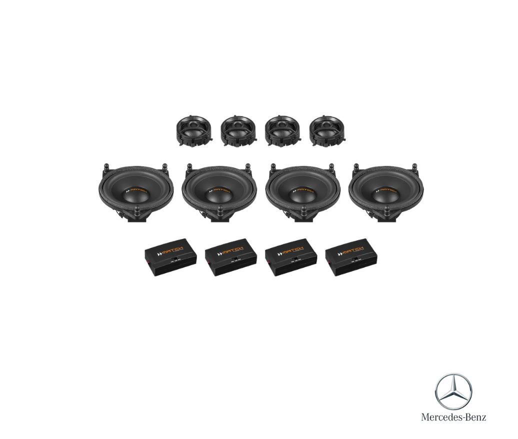 Mercedes GLC X253 Burmester - Speaker Upgrade Package | MATCH UP PnP