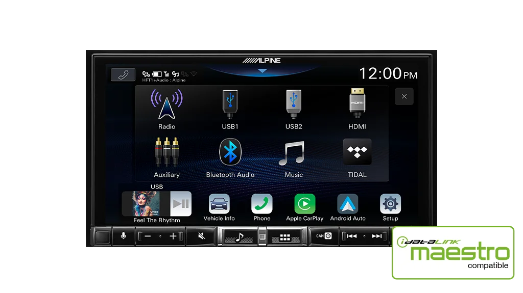 ALPINE ILX-507AI 7" HD DAB w/ Wireless Apple CarPlay & Android Auto