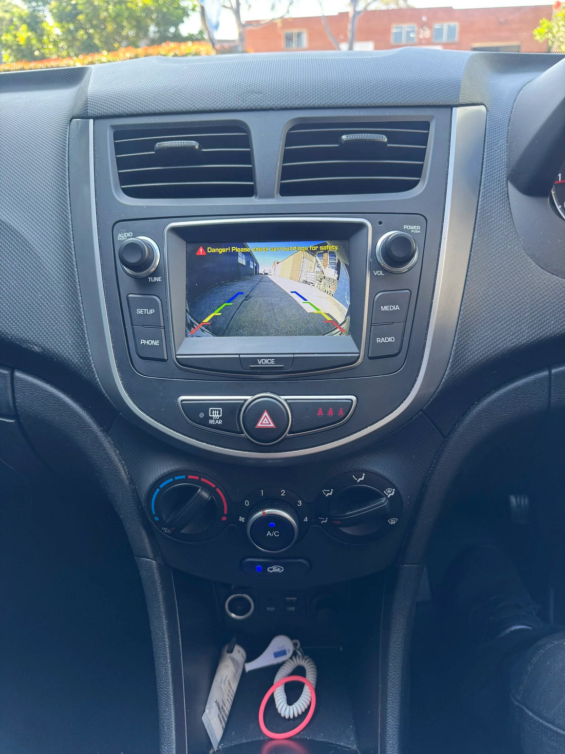 HYUNDAI Accent 2016-2020 Reverse Camera Integration