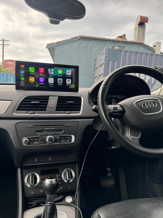 AUDI Q3 2012-2018 Radio w/ Wireless CarPlay & AHD Reverse Camera Upgrade