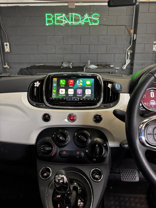 FIAT 500 2014-2018 Radio Upgrade w/ Reverse Camera