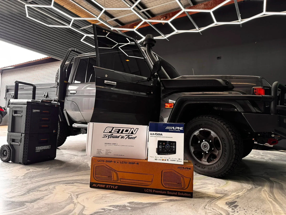 TOYOTA LandCruiser 70 Series 2025- Radio & Speaker Upgrade