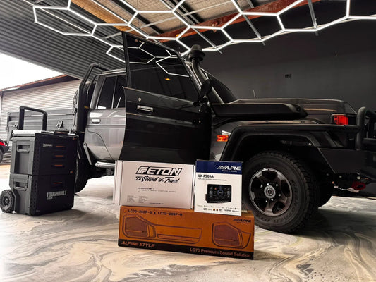 TOYOTA LandCruiser 70 Series 2025- Radio & Speaker Upgrade