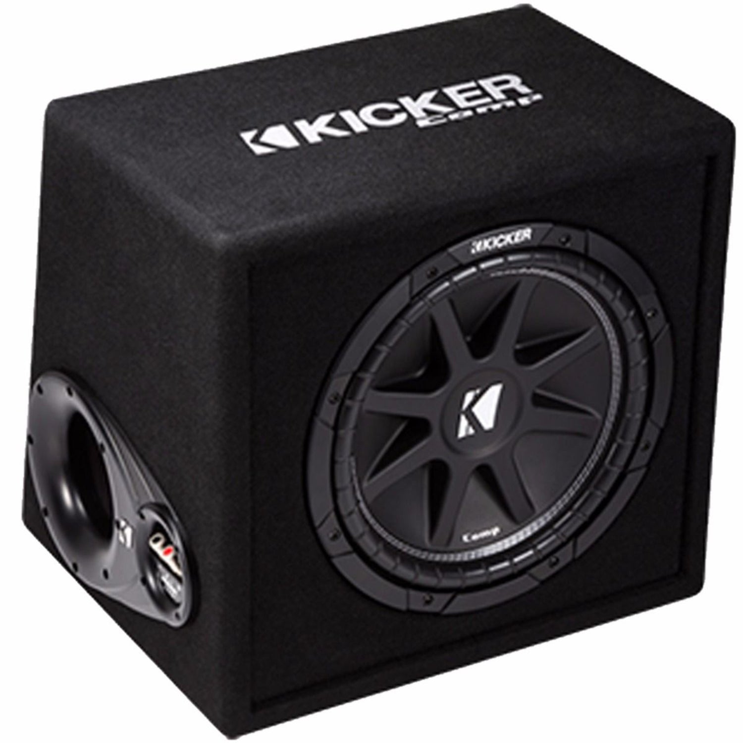 KICKER 44KKP212 - 12″ Ported Enclosure, Amp & Wiring Kit – Bendas ...