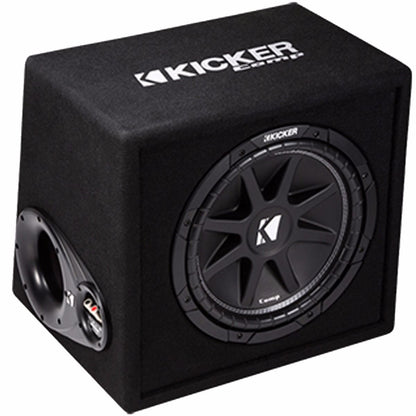 KICKER 44KKP212 - 12″ Ported Enclosure,  Amp & Wiring Kit