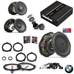 BMW Basic Sound RAM G Gen - Speaker & Subwoofer DSP Amplified Package | HELIX Ci7 / Ci3 / Ci5 (tweeter pods required)