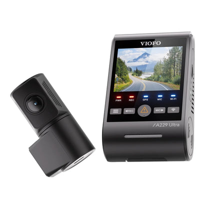 VIOFO A229 Ultra 2CH 4K Front +4K Rear Dash Cam w/ Dual Sony STARVIS 2 Sensors