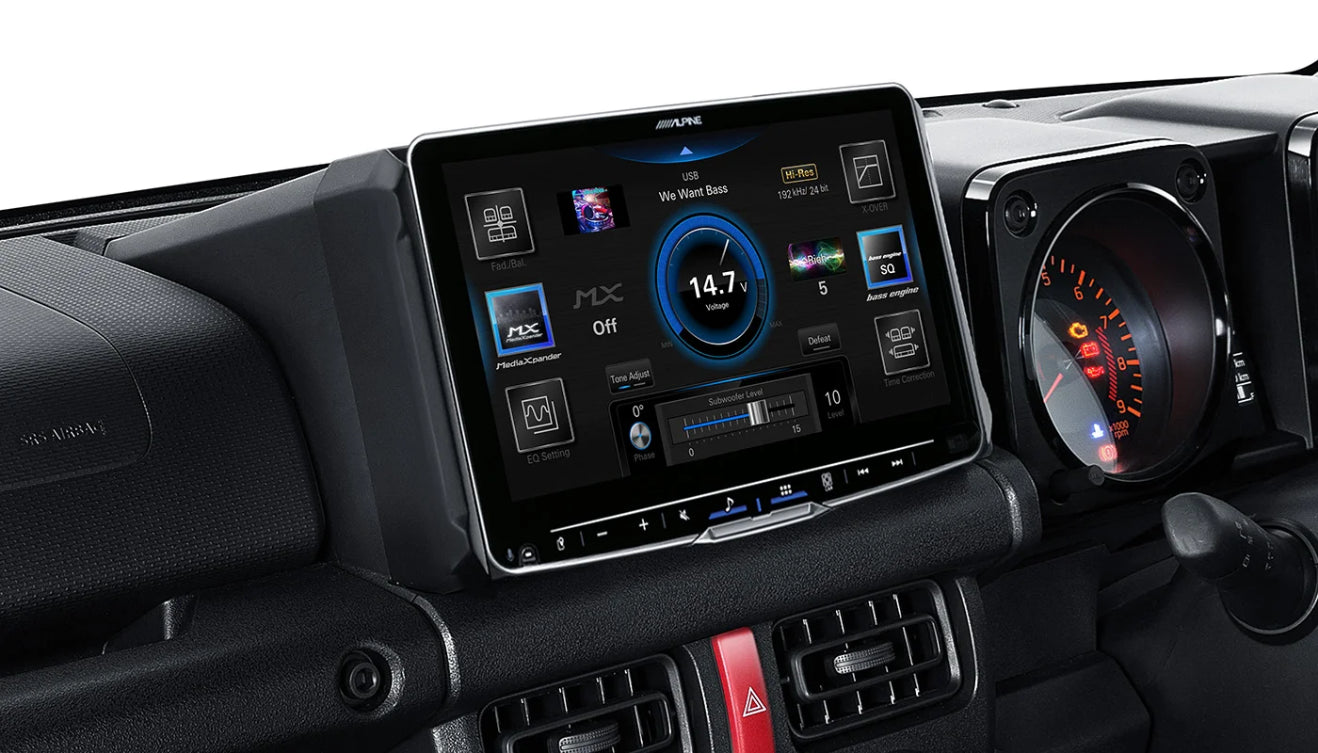 ALPINE ILX-F509A for Suzuki Jimny w/ Wireless Apple CarPlay & Android Auto