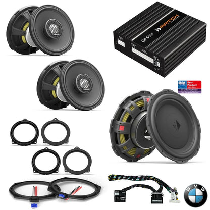 BMW Basic Sound F Gen - Speaker & Subwoofer DSP Amplified Package | HELIX Ci3 / Ci5