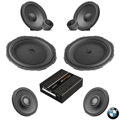 BMW Basic Sound RAM G Gen - Speaker & Subwoofer DSP Amplified Package | HELIX Ci3 / Ci5 (tweeter pods required)