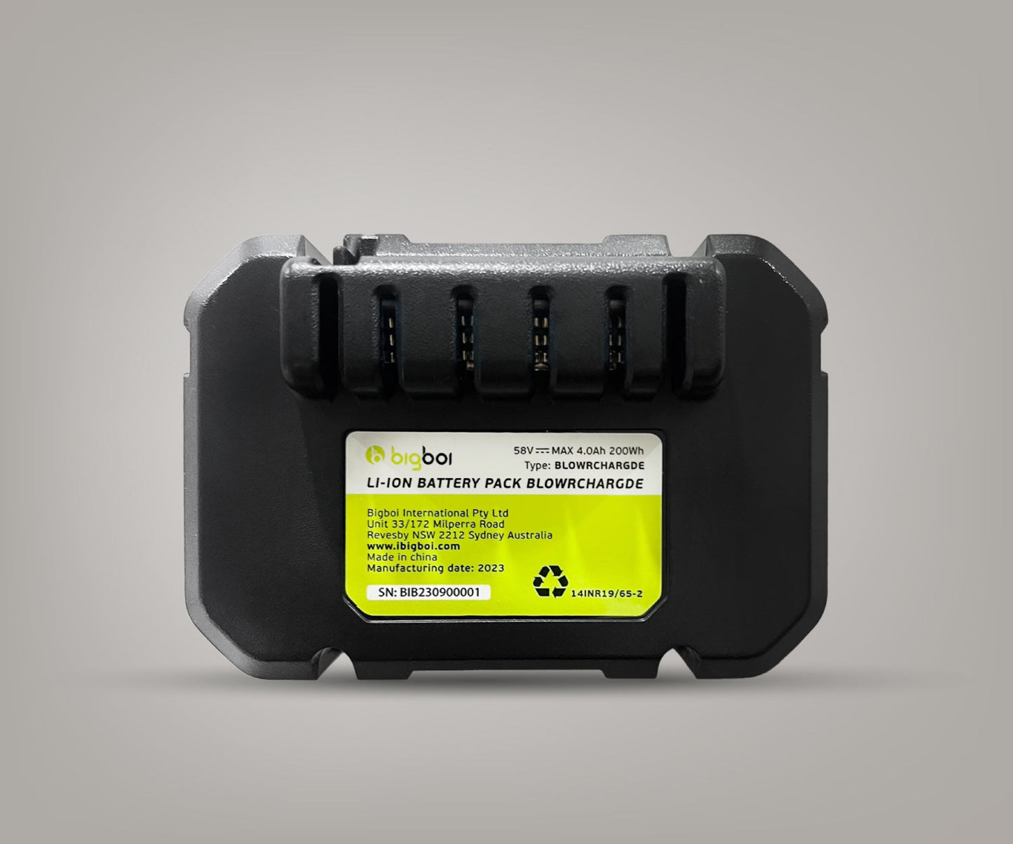 BlowR ChargD Li-Ion Battery Pack