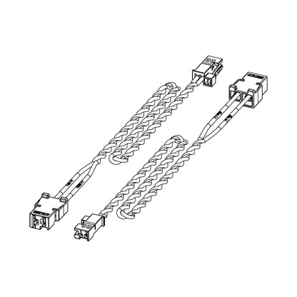 HELIX CWK FX.M-550CC - FlexMount X-over -> Midrange | Wire Kit, 55cm