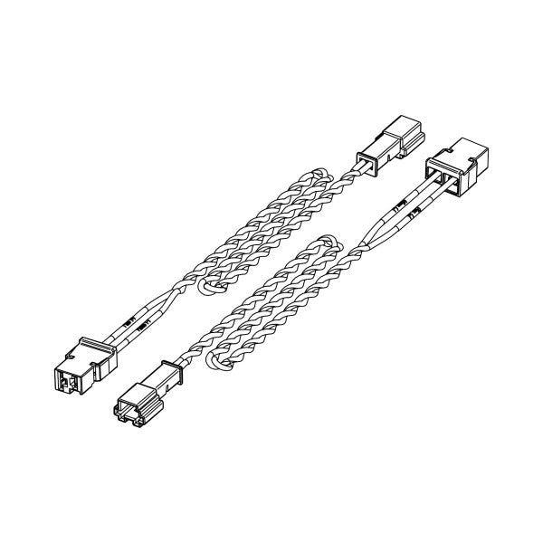 HELIX CWK POR.FX-550C - Porsche OEM Speaker -> FlexMount X-over | Wire Kit, 55cm