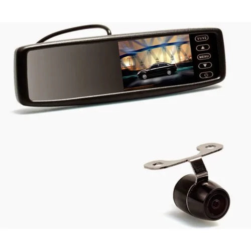 4.3″ Clip-On Mirror + Mini Camera