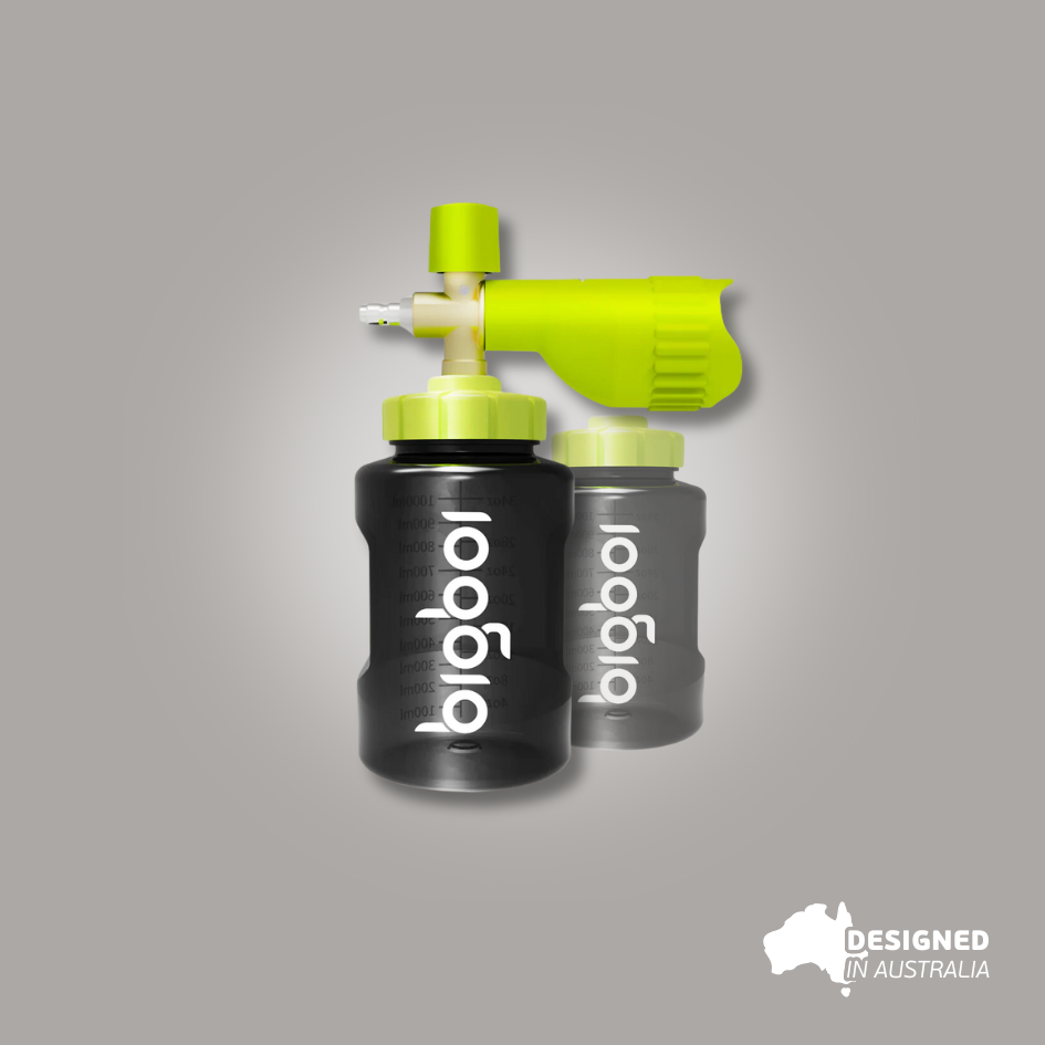 FoamR PRO+ Foam Cannon with Dual Bottles – Car Detailing Accessory