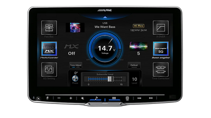 ALPINE ILX-F509AI Halo 9" High-Res Audio Receiver w/ Wireless Apple CarPlay & Android Auto