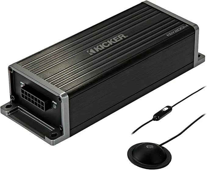 KICKER KEY200.4. - 4 Channel Amplifier (auto-EQ/processor) - 200 RMS