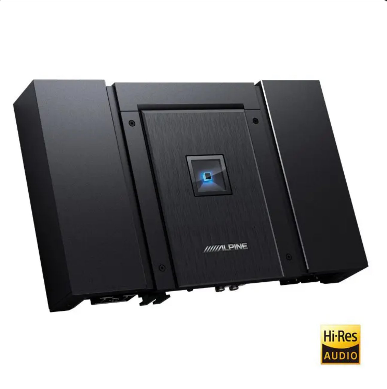 ALPINE HDA-V90 Status Hi-Res Audio 5/3 Channel Amplifier