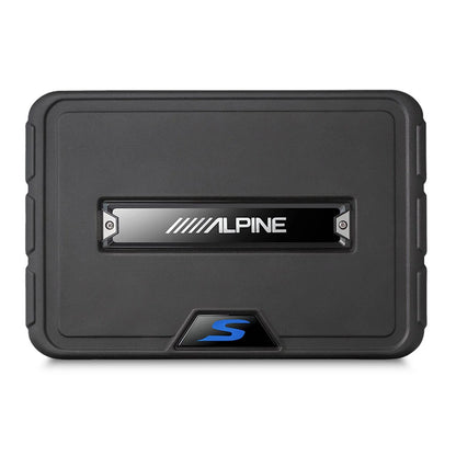 ALPINE SS-SB10 Single 10" S-Series 2Ω Shallow Preloaded Subwoofer Enclosure
