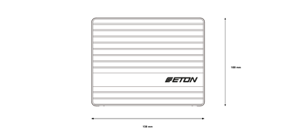 ETON PA1 - Monoblock Class-D Amplifier – 480W RMS Compact Subwoofer Amp