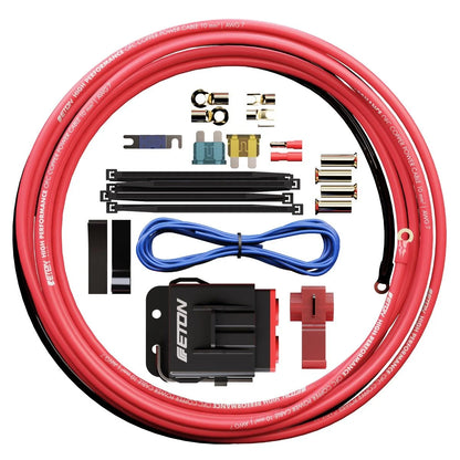 ETON PCC10 - 8 AWG Amplifier Wiring Kit