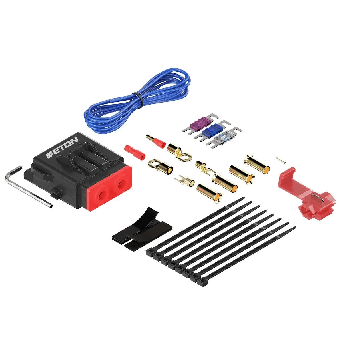ETON PCC20 - 4 AWG Amplifier Wiring Kit