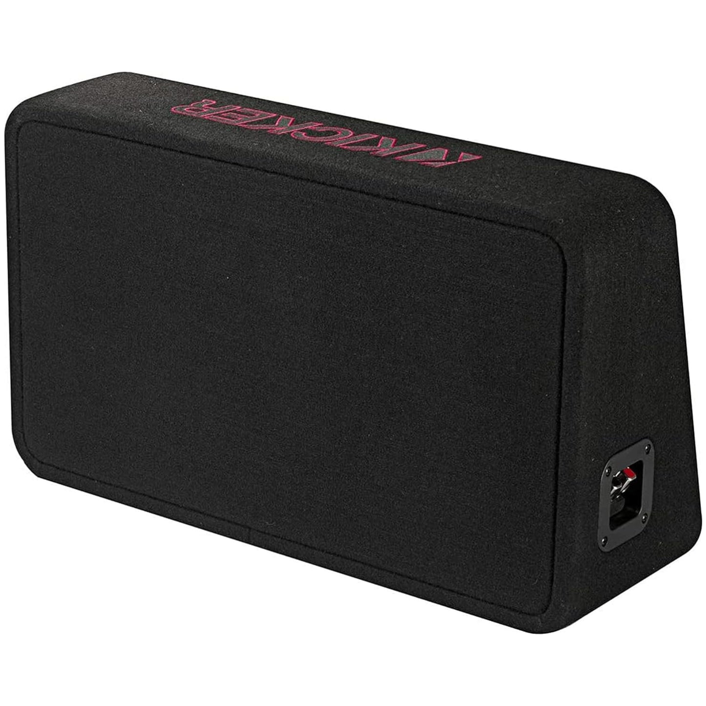 KICKER 46TL7T102 - 10" Sealed Thin Subwoofer Enclosure - 500 RMS 2 Ohm