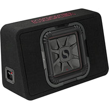 KICKER 46TL7T102 - 10" Sealed Thin Subwoofer Enclosure - 500 RMS 2 Ohm