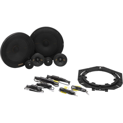 KICKER 51KSS365 - 6.5" 3-Way Component Speakers