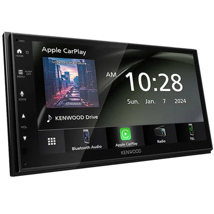 Kenwood DMX5023S 6.8" Digital Multimedia Receiver w/ Wired Apple CarPlay & Android Auto