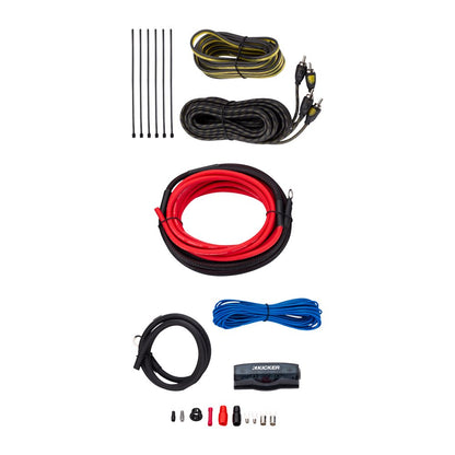 KICKER 47VK8 - 8 Gauge 2 Channel Amp Kit