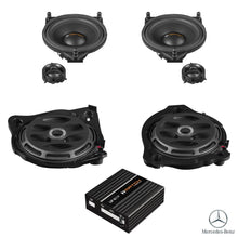 Mercedes C-Class W205 - Front Speaker & Subwoofer DSP Amplified Package | MATCH UP PnP