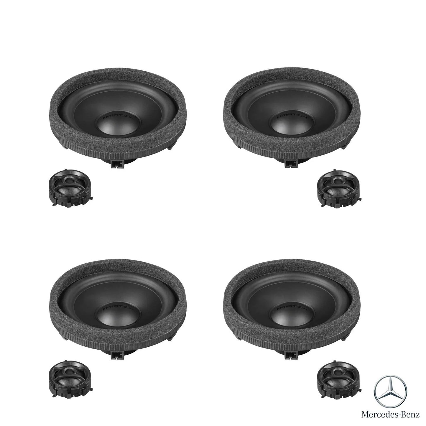 Mercedes C-Class W206 Burmester - Speaker Upgrade Package | MATCH UP PnP