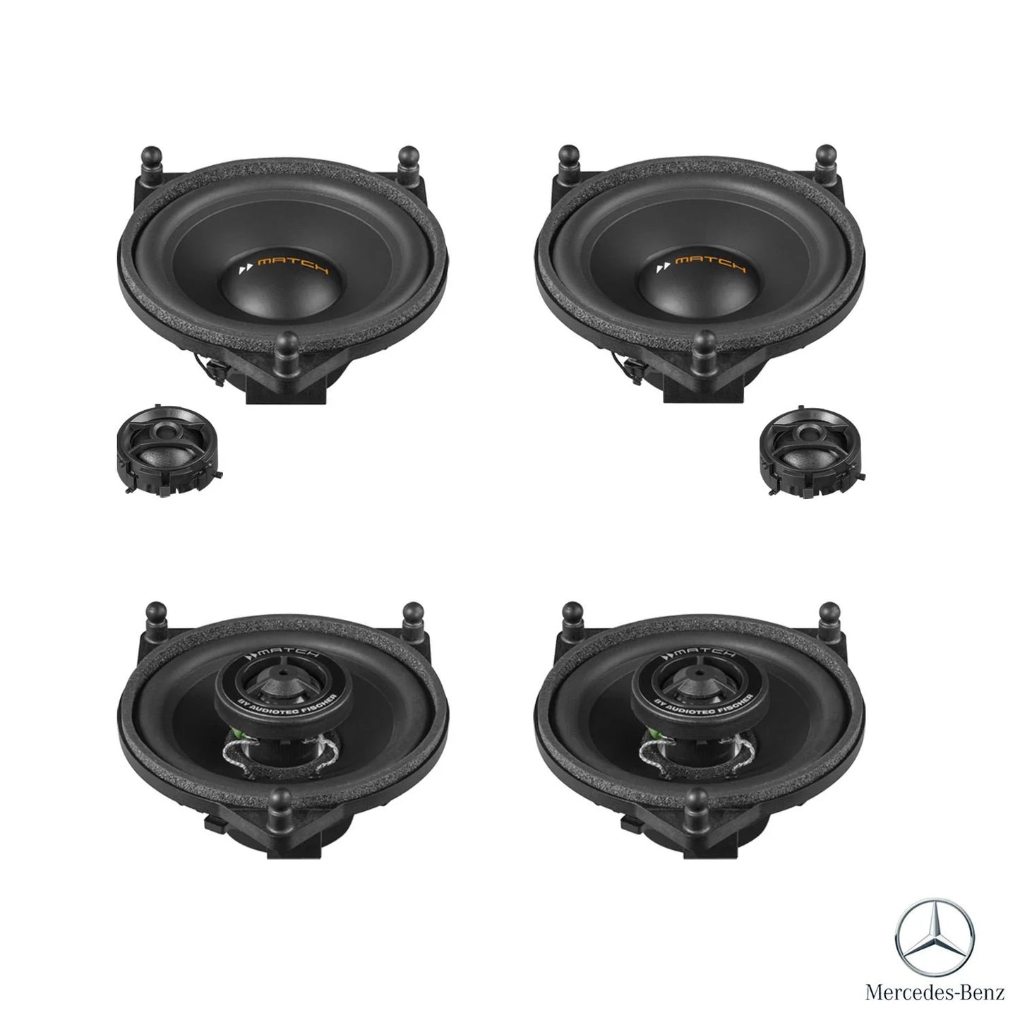 Mercedes E-Class W213 - Speaker Upgrade Package | MATCH UP PnP