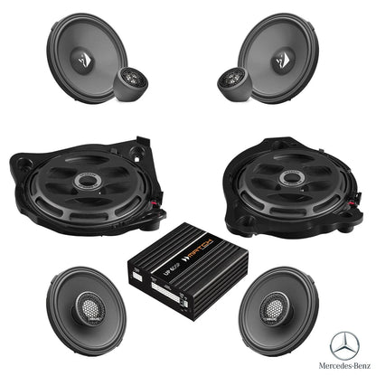 Mercedes E-Class W213 Facelift - Speaker & Subwoofer DSP Amplified Package | HELIX Ci3