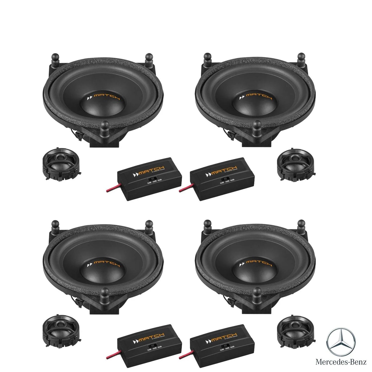 Mercedes G-Class G463 Burmester - Speaker Upgrade Package | MATCH UP PnP