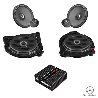 Mercedes GLC X253 - Front Speaker & Subwoofer DSP Amplified Package | HELIX Ci3