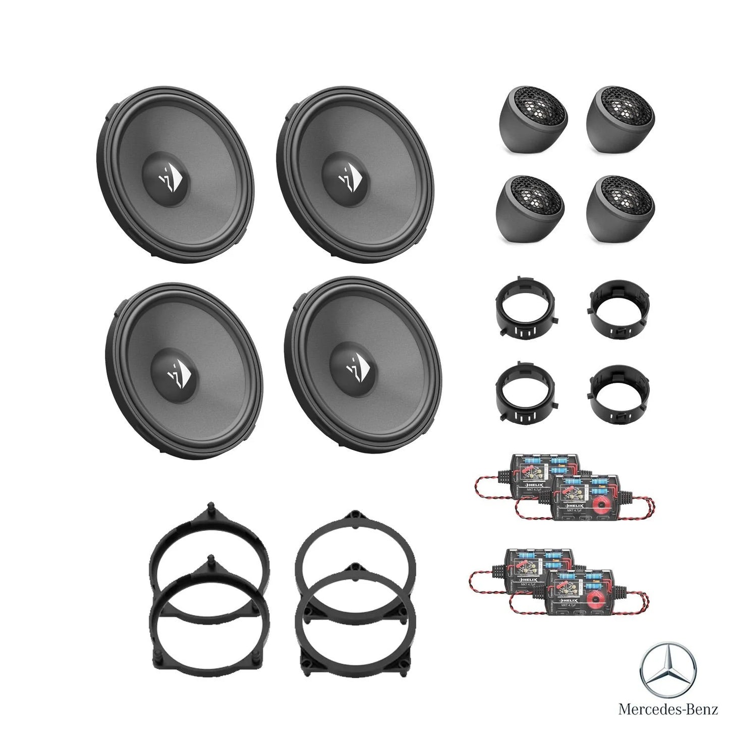 Mercedes GLC X253 Burmester - Speaker Upgrade Package | HELIX Ci3
