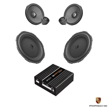 Porsche Taycan - Front Speaker DSP Amplified Package (Extra Bass) | HELIX Ci3/Ci5