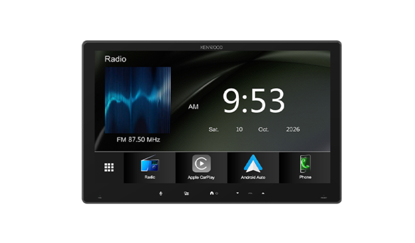 Kenwood DMX7412XDS 11.6″ HD Touchscreen Receiver w/ Wireless Apple CarPlay & Android Auto