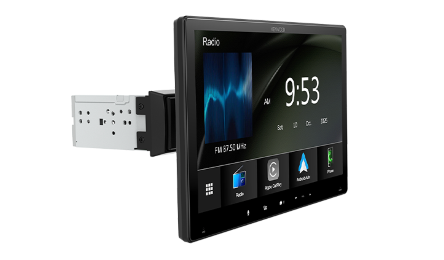 Kenwood DMX7412XDS 11.6″ HD Touchscreen Receiver w/ Wireless Apple CarPlay & Android Auto