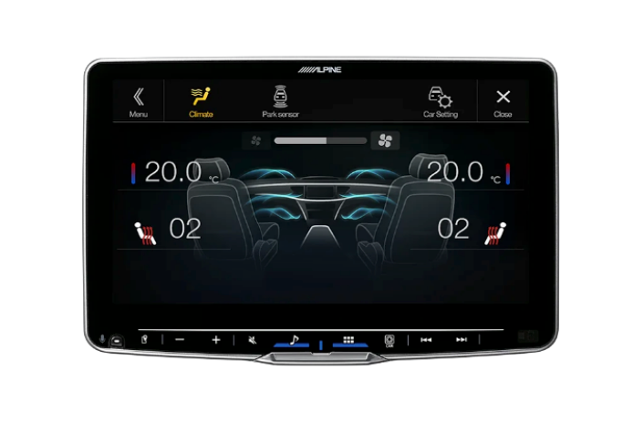 ALPINE ILX-F509A for Suzuki Jimny w/ Wireless Apple CarPlay & Android Auto